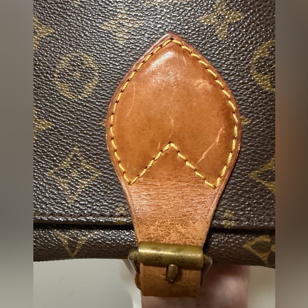 Louis Vuitton Cartouchière GM Crossbody Bag – Monogram Canvas, Adjustable Strap - Picture 15 of 16